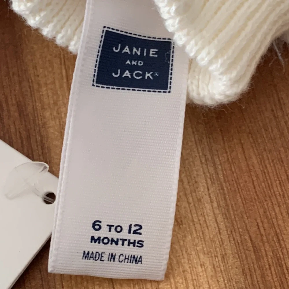 Janie and Jack White Mitten Mitts